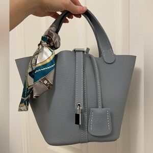Small blue bag
